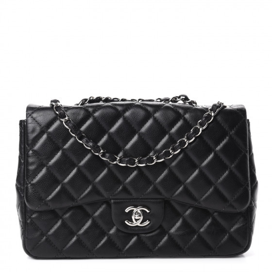 CHANEL

Caviar Quilted Jumbo Single Flap Black | Fashionphile