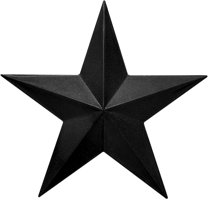 EcoRise Dark Bronze Barn Star – Star Wall Décor, Metal Stars for Outside or Inside of House, I... | Amazon (US)