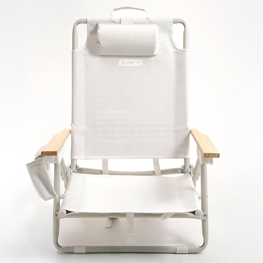 SUN'Y Escapes Backpack Beach Chair - Made w/Ocean Bound Plastics, Customizable w/MOLLE Accessorie... | Amazon (US)