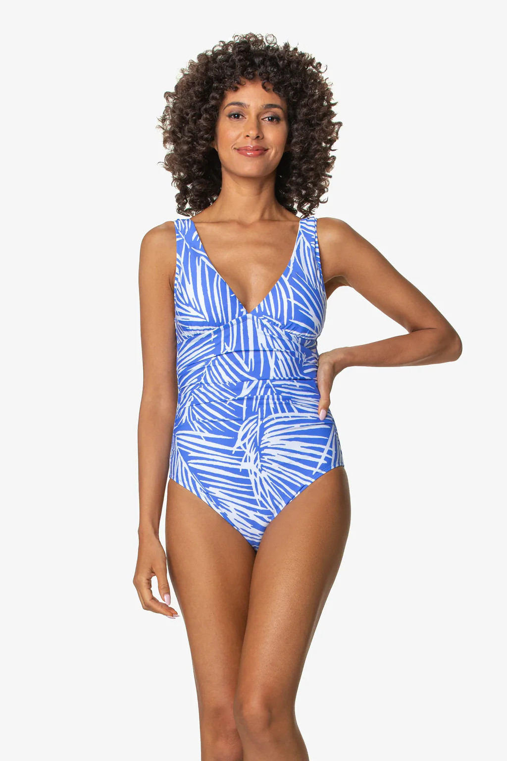 Olivia One-Piece  |  South Seas Blue Periwinkle | Helen Jon