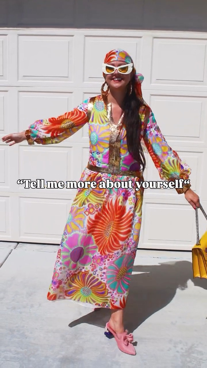 Hi friends, I’m Tabi! 👋✨ I thought I’d reintroduce myself🥰 Welcome to @pumpsandprotractors—your digital home for maximalist style, archival designer gems, dopamine dressing, and unapologetically eccentric fashion🌈

My style is inspired by the psychedelic 1960s, vintage glam vibes, and runway fashion- and of course, all things colorful!

If you like your outfits loud, your shoe collection heavily curated (and slightly unhinged), and your life philosophy rooted in the belief that life is way too short to wear boring clothes, you are in the exact right place.
Whether we’re hunting down rare vintage pieces, breaking all the traditional rules of style, or just laughing through the chaos of a maximalist closet, I am so glad you’re here🫶

Hit that follow button, grab your favorite statement accessory, and let’s make everyday a runway! 🥂👠💖

#MaximalistFashion #DopamineDressing #PumpsAndProtractors #FashionBloggerLife #PersonalStyle

introduction reel fashion creator, maximalist fashion blogger, meet the maker Instagram, personal style introduction, fashion content creator bio, eccentric style inspiration, dopamine dressing aesthetic, colorful personal style, fashion community introduction, archival fashion creator, Dopamine Dressing Fashion, Vintage Maximalist Style, Colorful Outfit Inspiration, fashion girlie humor