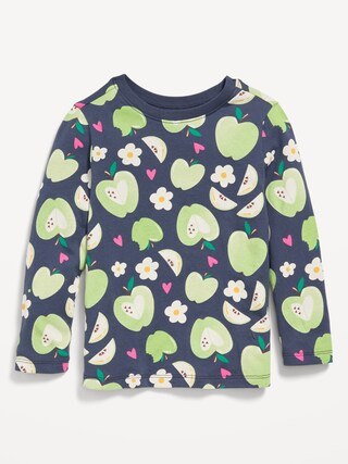 Printed Long-Sleeve T-Shirt for Toddler Girls | Old Navy (US)