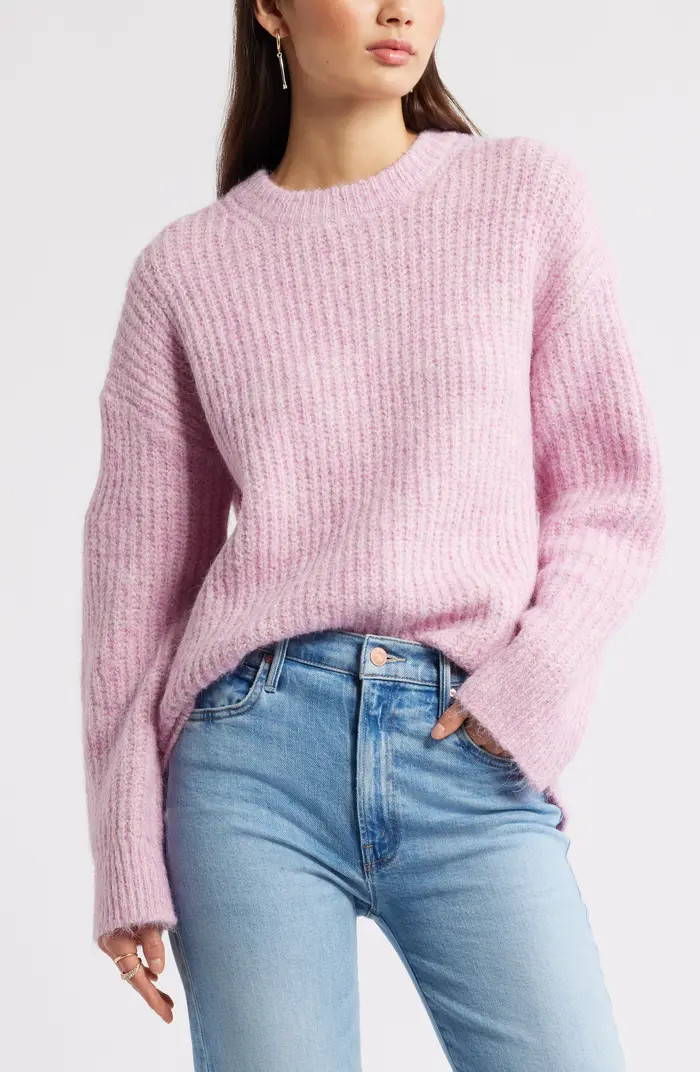 Oversize Fuzzy Sweater | Nordstrom