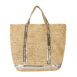 Raffia and sequins M Cabas Tote - VANESSA BRUNO | 24S (APAC/EU)