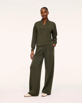 SPANX AirEssentials® Pleated Wide Leg Pant | Spanx