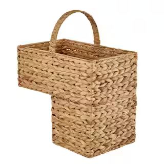 Woven Seagrass Stair Storage Basket | The Home Depot