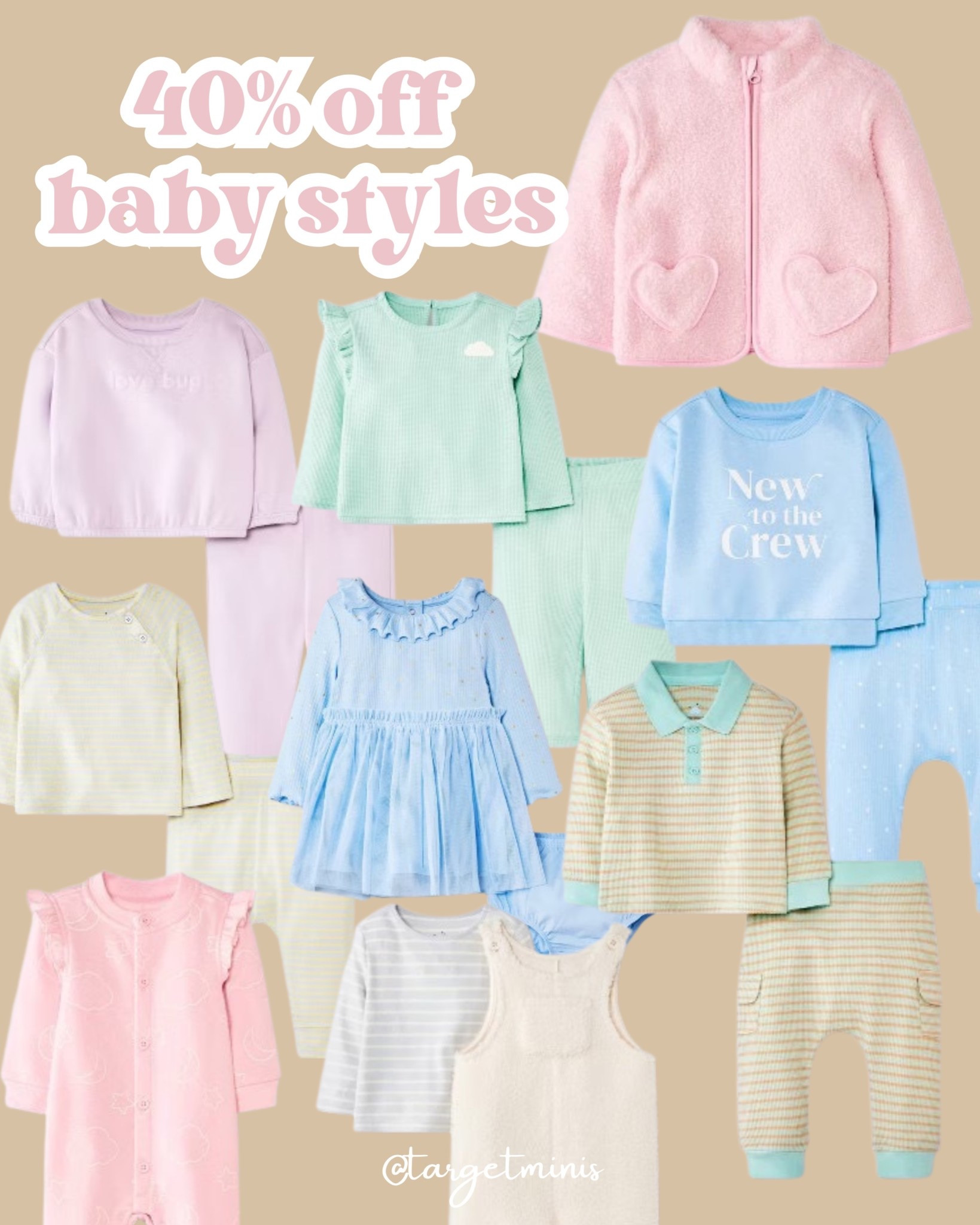 40% off baby Christmas styles 

#targetchristmas #newborn #cybermonday #babydeals 

#LTKCyberWeek #LTKSaleAlert #LTKBaby