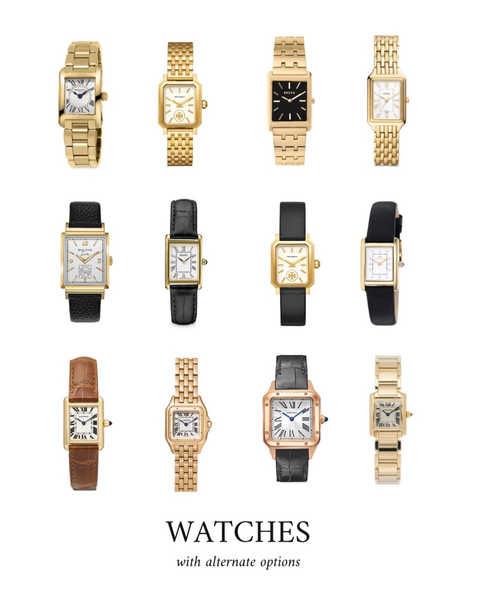Watches and Alternate Finds 

#LTKstyletip #LTKGiftGuide #LTKFind