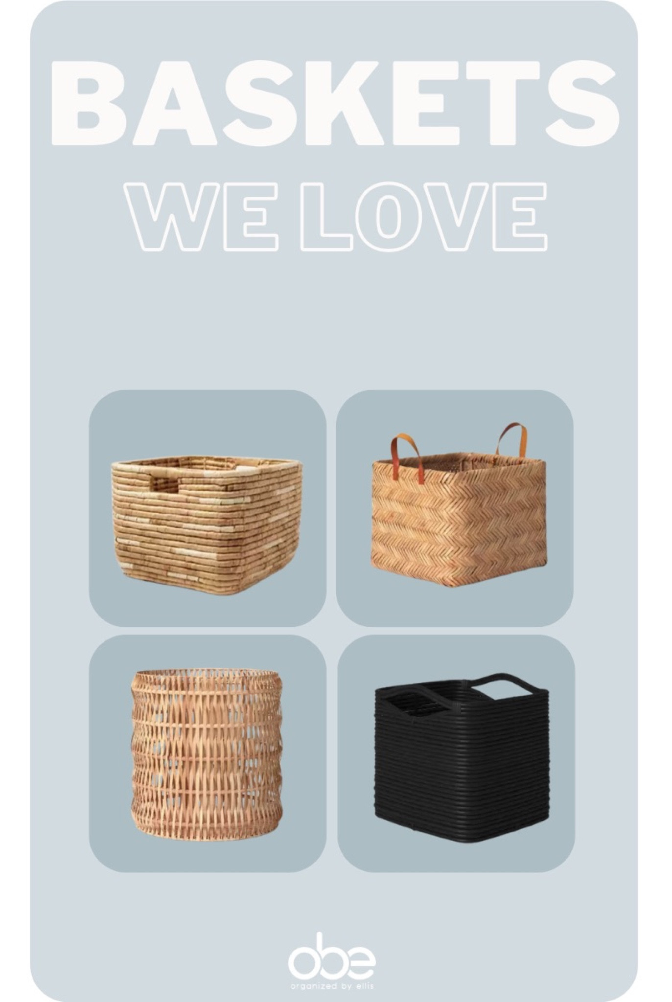 We have baskets on the mind lately and are loving these! They’re all from Target:)

#LTKfamily #LTKbaby #LTKhome