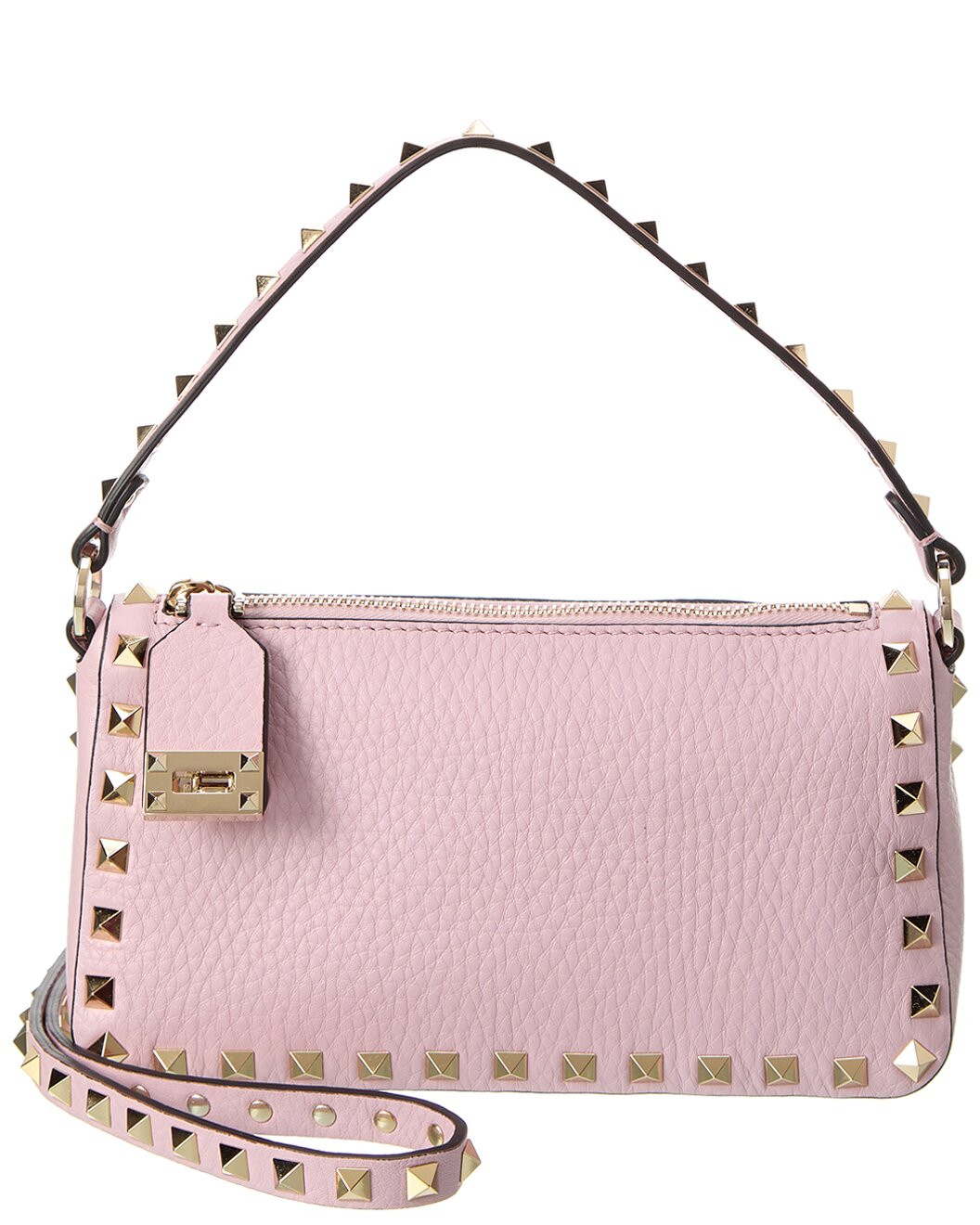 Rockstud Small Grainy Leather Crossbody | Gilt & Gilt City