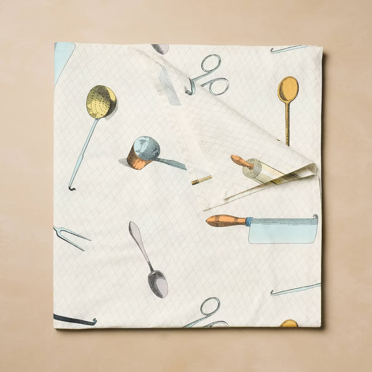 Cutlery Toss Printed Rectangle Tablecloth - John Derian for Target | Target
