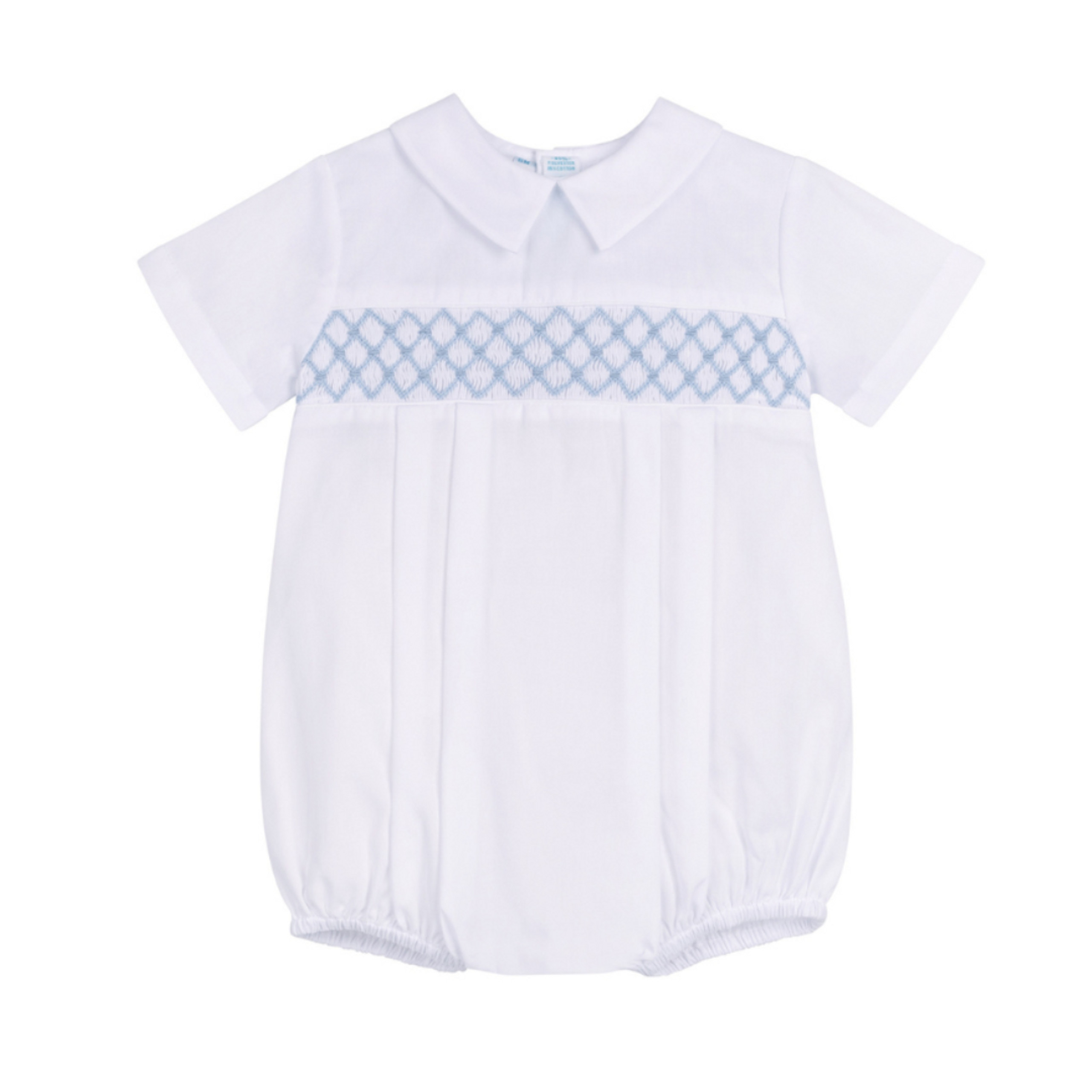 Boys Signature Smocked Romper | Feltman Brothers