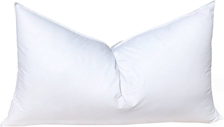 Pillowflex Synthetic Down Pillow Insert - 14x24 Down Alternative Pillow, Ultra Soft Body Pillow, ... | Amazon (US)