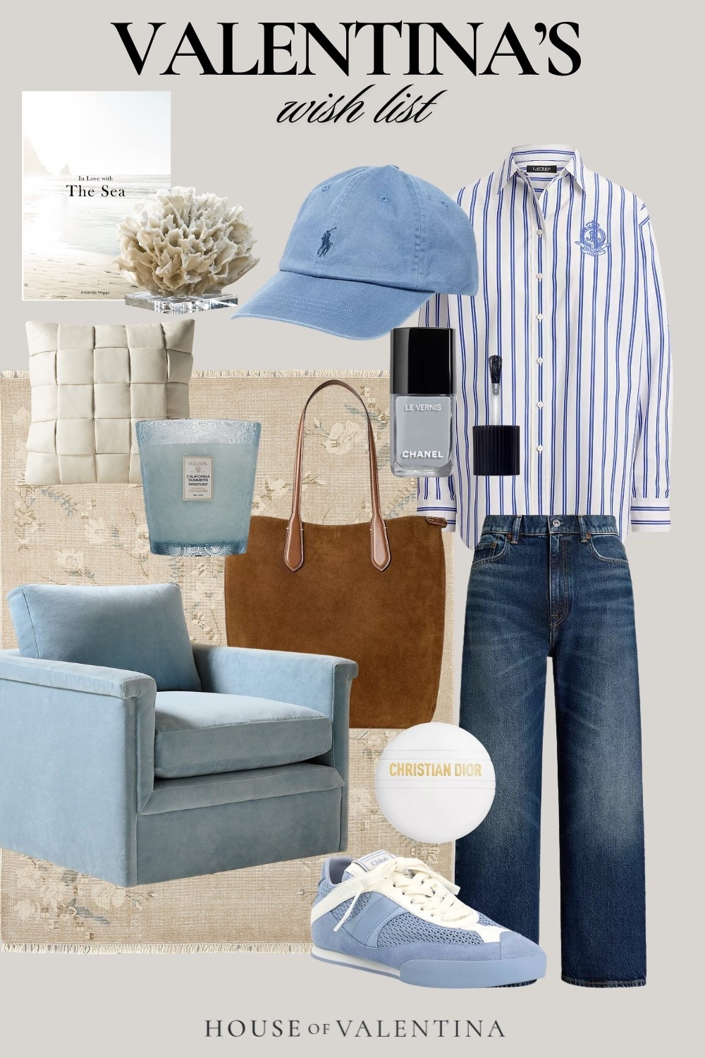 Anyone else going crazy for blue this Spring! It’s so calming, refreshing and fun and I’m here for it!

House of Valentina, fashion, classic

#LTKSeasonal #LTKmomlife #LTKootd