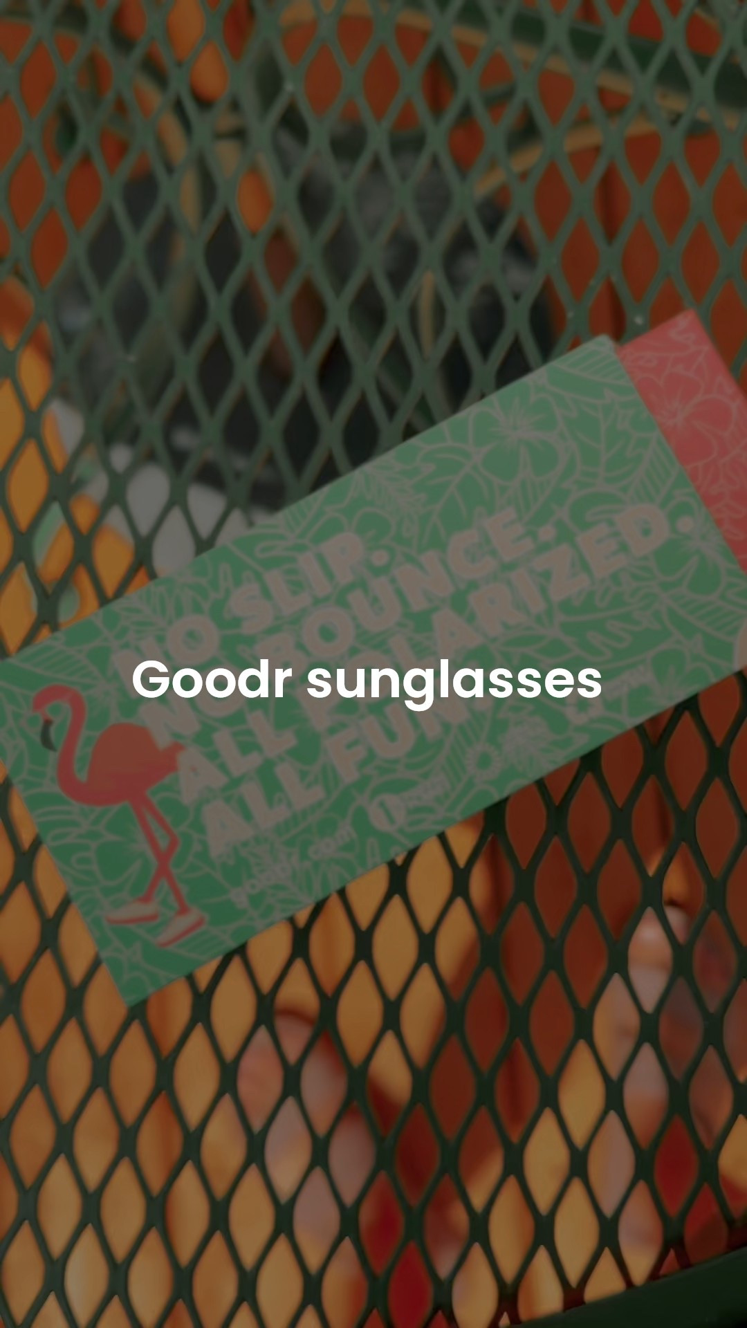 Your new favorite sunglasses for summer, no slip, made of recycled materials, affordable and the best colors!