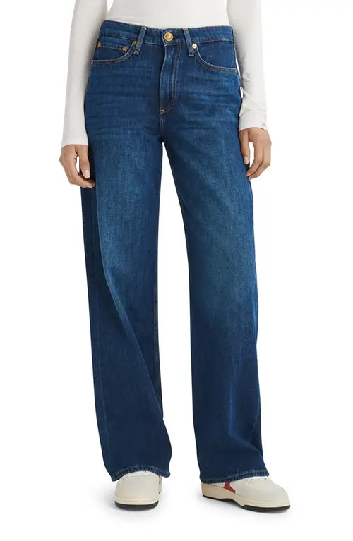 rag & bone Logan Wide Leg Jeans in Annalise at Nordstrom, Size 31 | Nordstrom