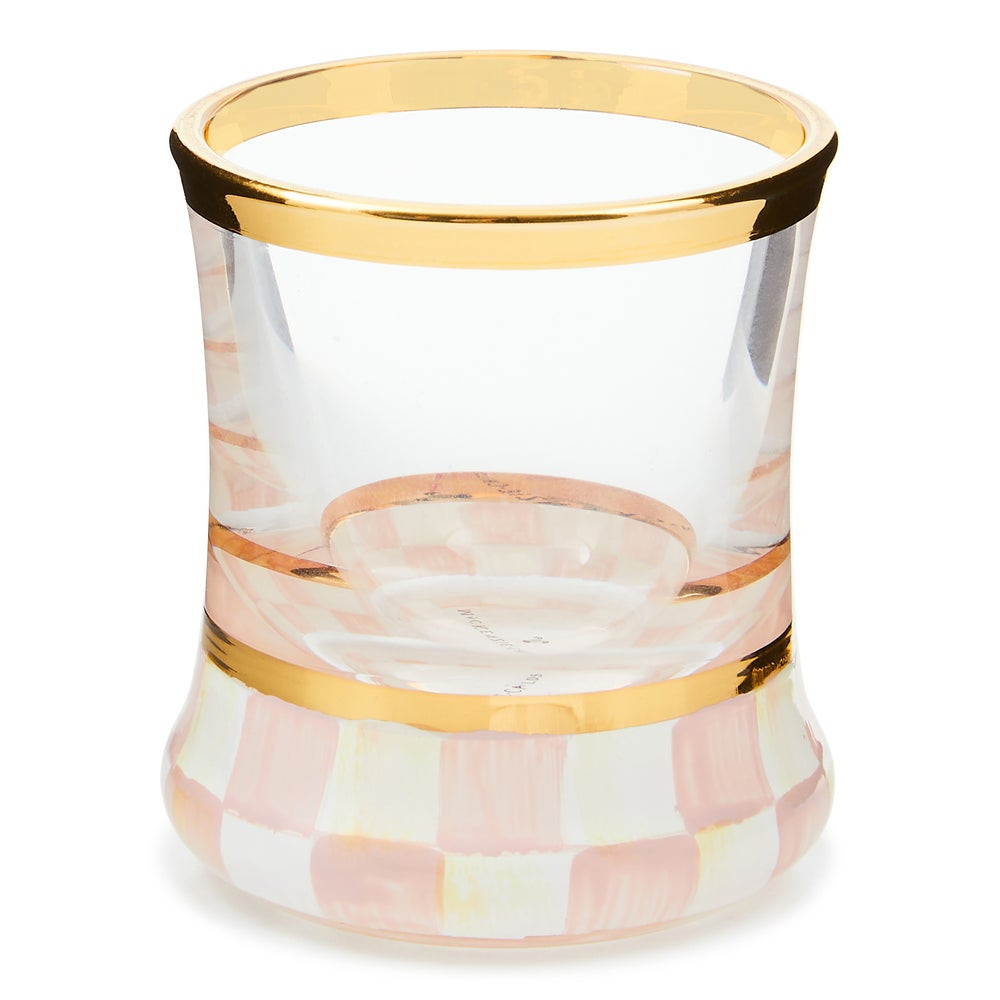 Rosy Check Shot Glass | MacKenzie-Childs