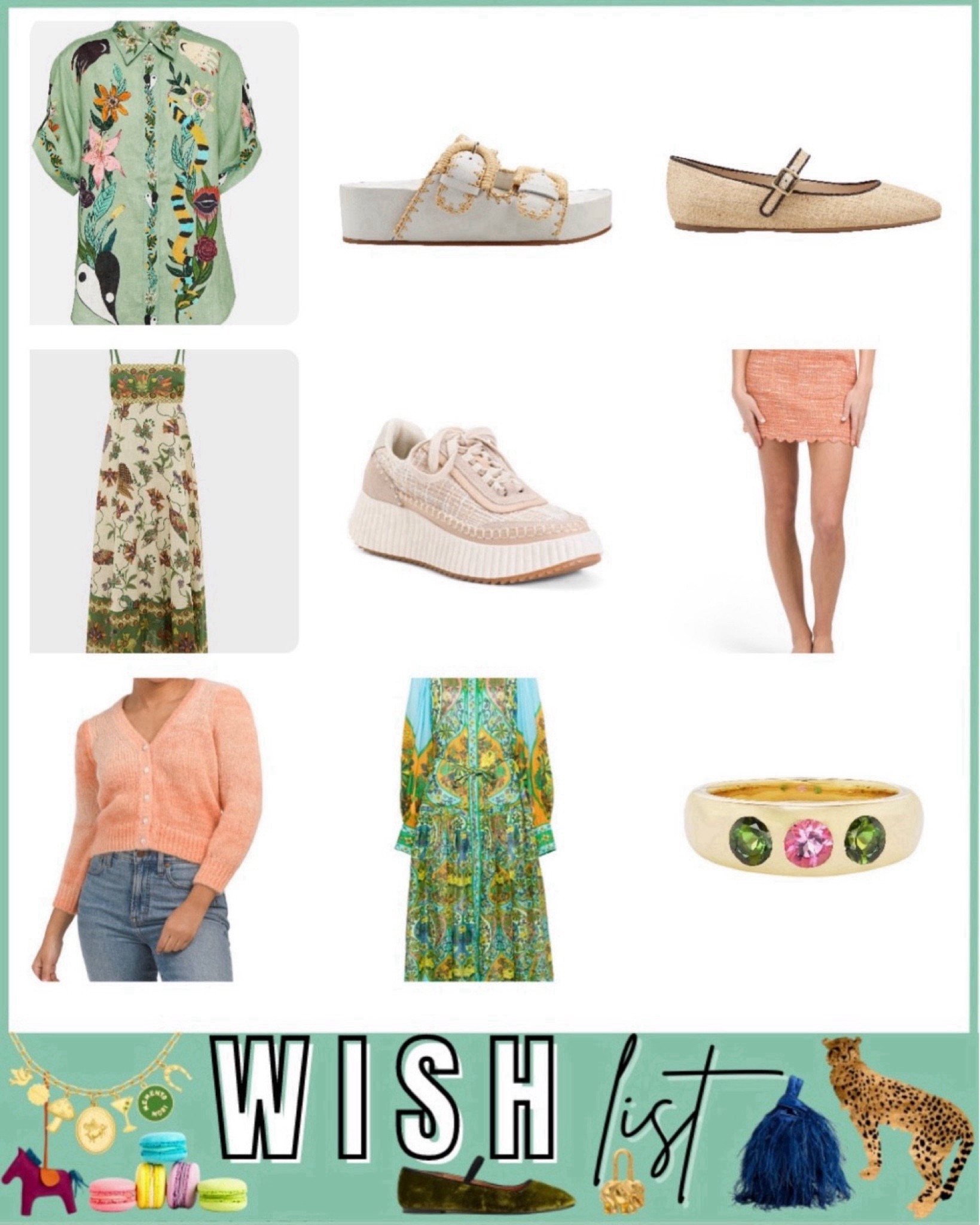 Spring wish list with some cute pieces I’m lusting over!
 


#LTKStyleTip #LTKSeasonal #LTKFindsUnder100