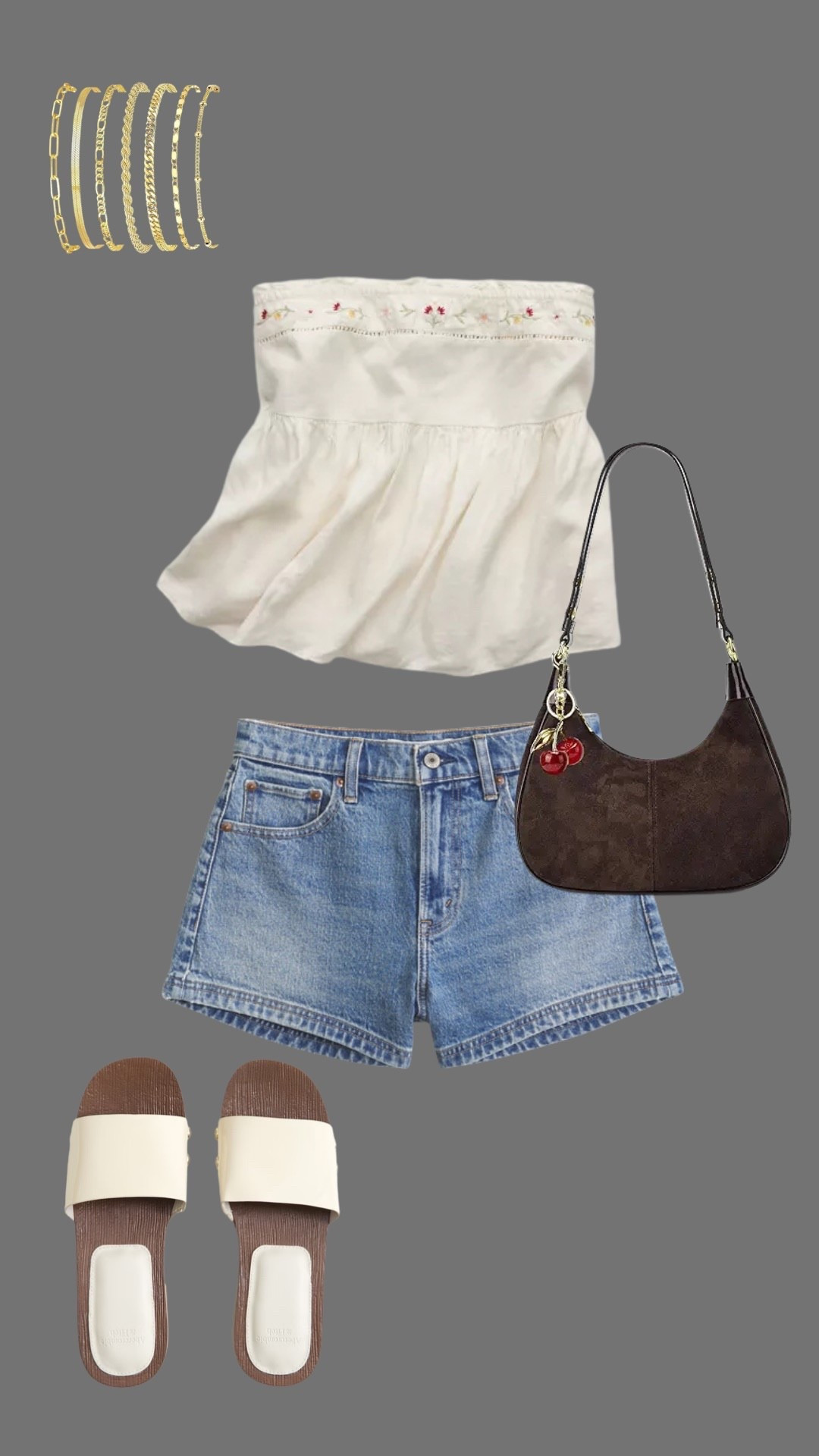 Shop this cute but casual summer look ☀️

American Eagle tube top outfit, Abercrombie tube top outfit, tube top and shorts outfit, tube top summer outfit, tube top casual outfit, tube top festival outfit, tube top beach outfit, American Eagle tube top and shorts, Abercrombie tube top and shorts, denim shorts outfit summer, high waisted shorts outfit, cutoff shorts outfit, relaxed denim shorts outfit, strappy sandals outfit, flat sandals summer outfit, platform sandals outfit, casual summer outfit women, effortless summer outfit, clean girl summer outfit, neutral summer outfit, beachy casual outfit, vacation outfit summer, spring break outfit inspo, festival outfit tube top, coachella casual outfit, country concert summer outfit, boho summer outfit, minimal chic summer outfit, simple cute summer outfit, everyday summer outfit, model off duty summer outfit, laid back summer outfit, cute casual outfit summer, aesthetic summer outfit, lightweight summer outfit, hot weather outfit, easy outfit inspo, basic outfit elevated

#LTKSeasonal #LTKootd #LTKgrwm