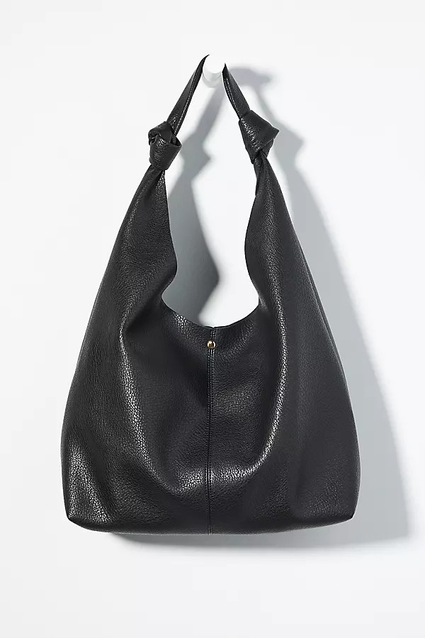 Knotted Slouchy Faux Leather Bag | Anthropologie (US)
