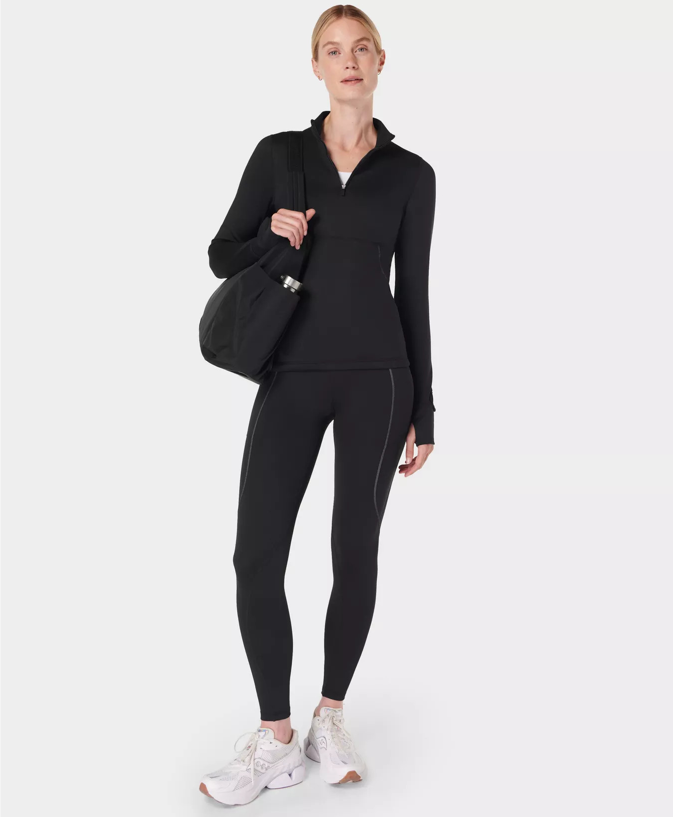 Therma Boost Running Leggings - Black | Women's Leggings | Sweaty Betty | Sweaty Betty UK