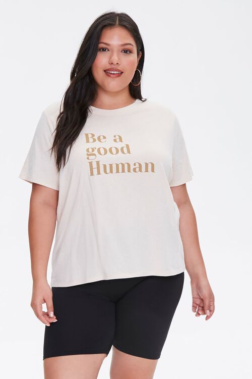 Plus Size Organically Grown Cotton Tee | Forever 21 (US)