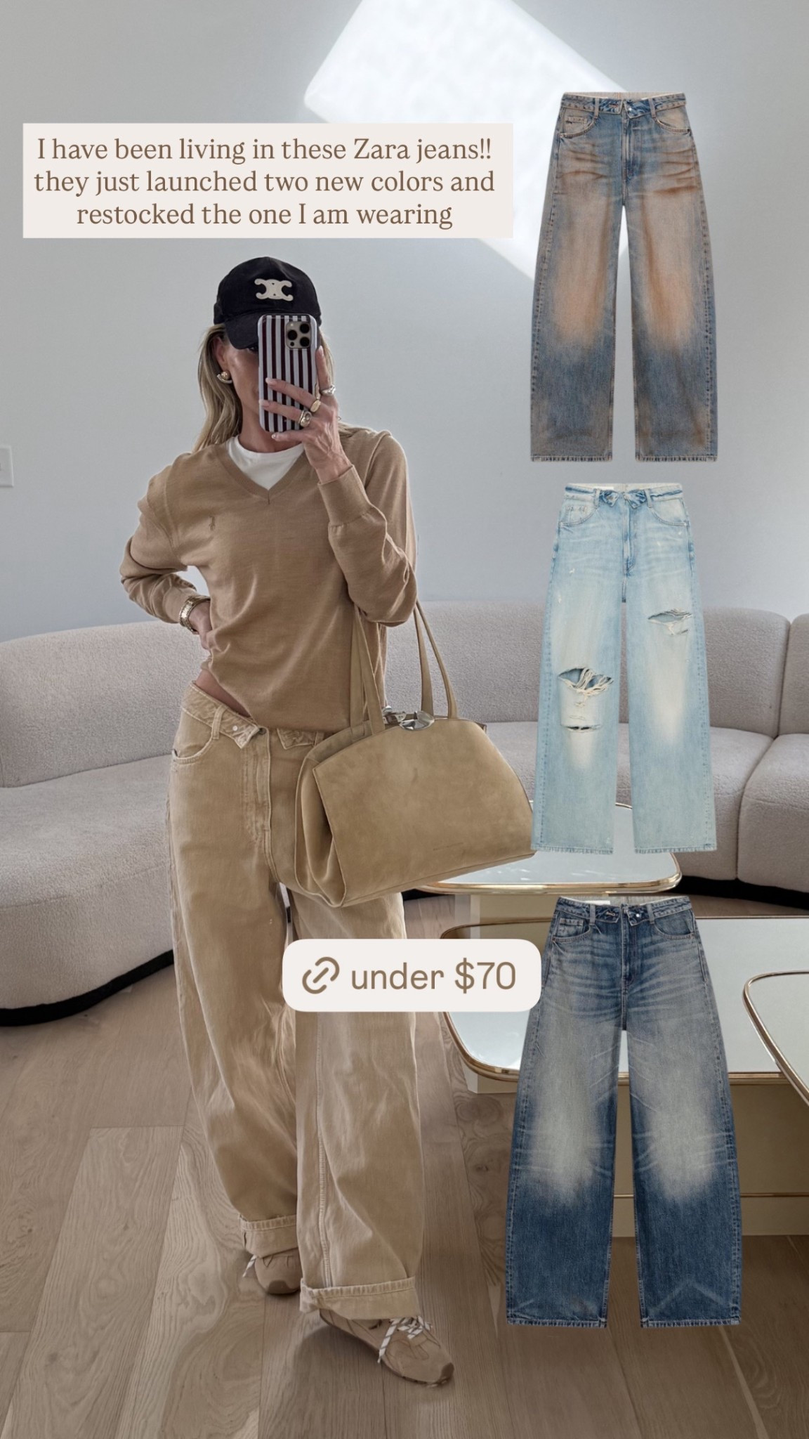 These Zara jeans have been on repeat for me lately, and they just launched two more colors  

#LTKgrwm #LTKootd #LTKdayinmylife