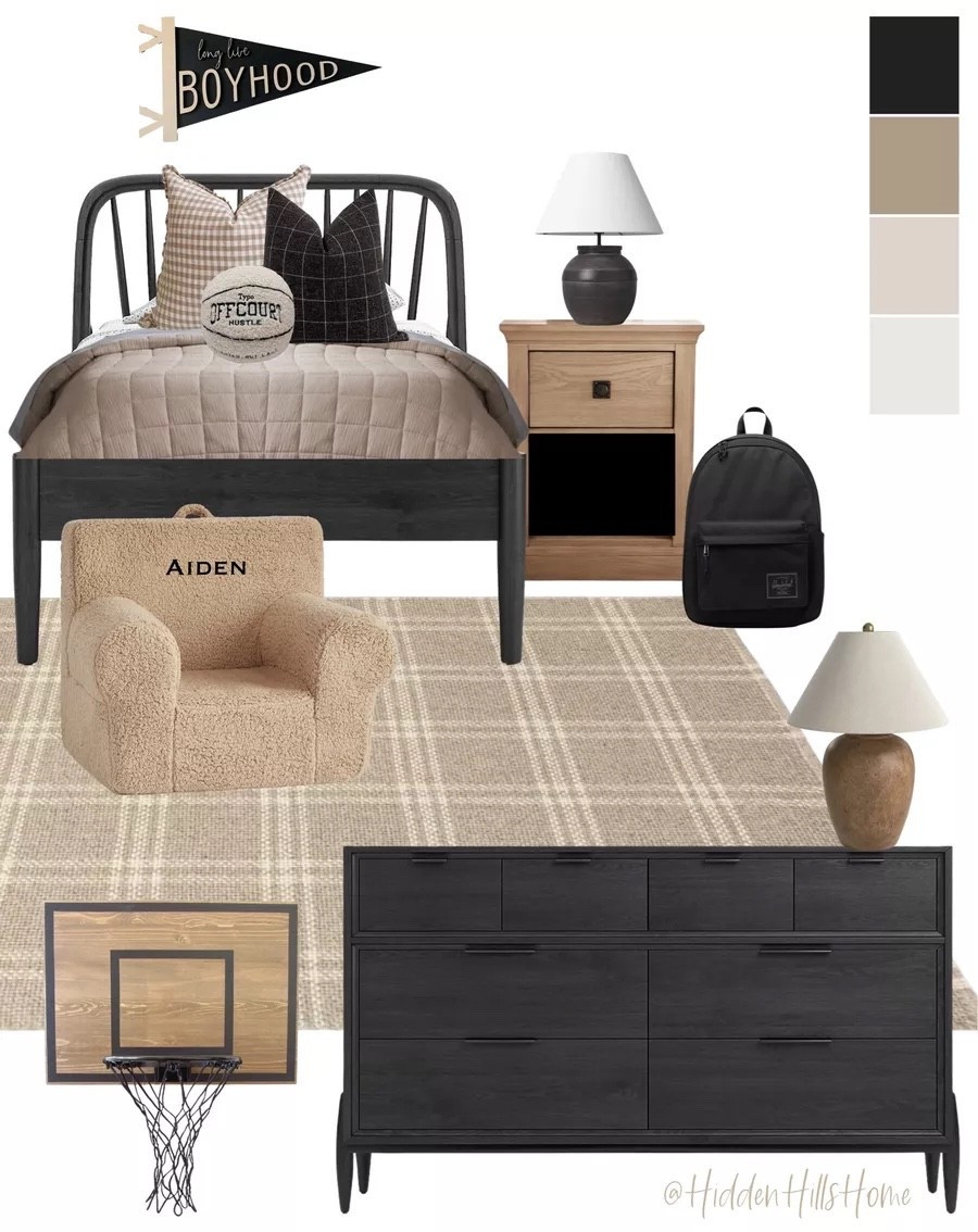 boys bedroom decor, kids bedroom design ideas, boys room inspiration, kid bedroom mood board, masculine boys room, toddler bedroom #boysroom

#LTKKids #LTKHome #LTKSaleAlert
