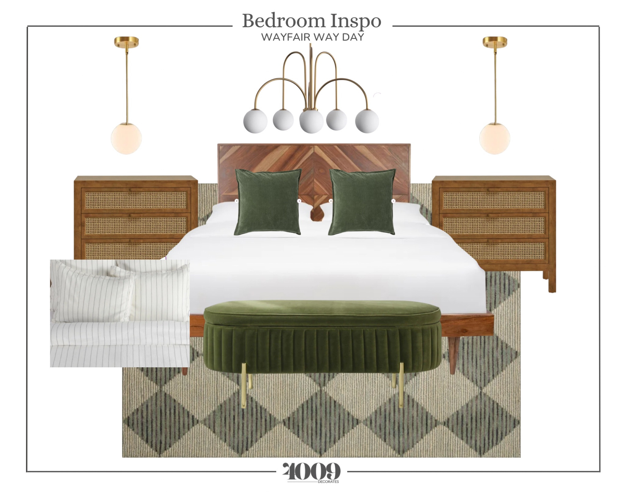 Save big on Way Day today & tomorrow (Apr 26 & 27)! Bedroom inspo with some faves. 
Chris Loves Julia x Loloi
Pendant lights
Upholstered bench

#LTKsalealert #LTKSeasonal #LTKhome