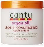 Cantu Argan Oil Leave-In Conditioning Repair Cream, 16 Ounce | Amazon (US)