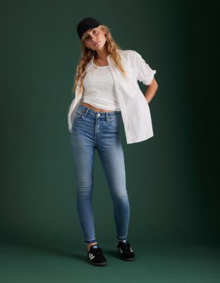 AE77 Premium Super High-Rise Jegging | American Eagle Outfitters (US & CA)
