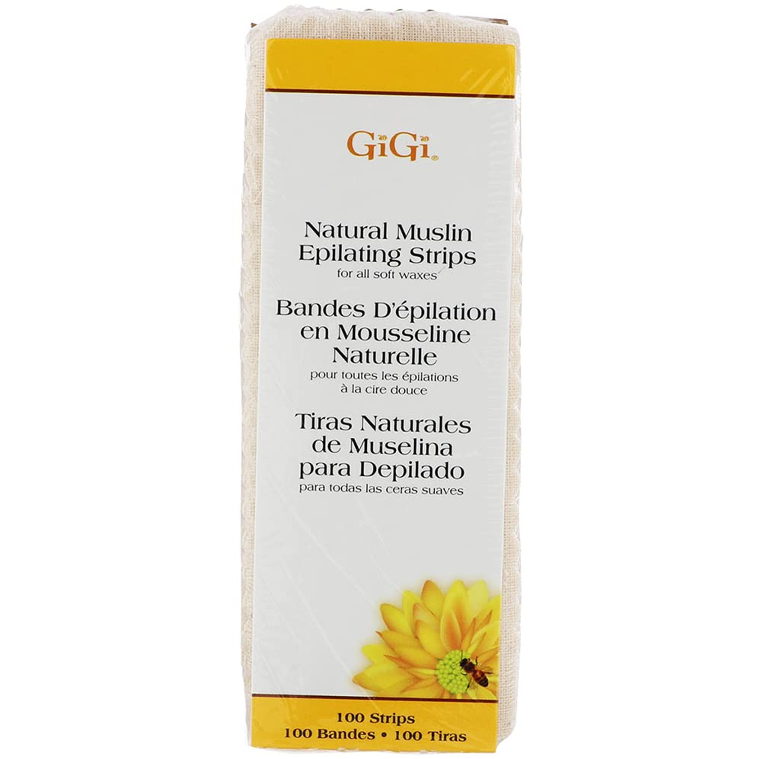 GiGi Natural Large Muslin Epilating Strips Large | Sally Beauty