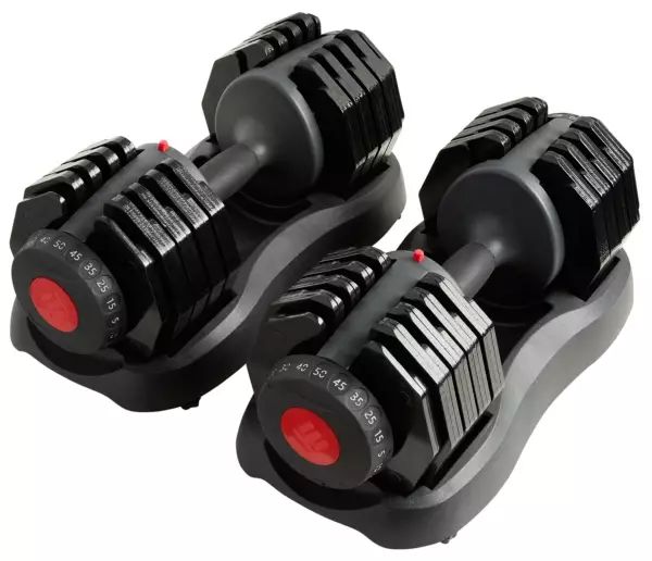 ETHOS 50 lb. Selectable Dumbbell – Pair | Dick's Sporting Goods