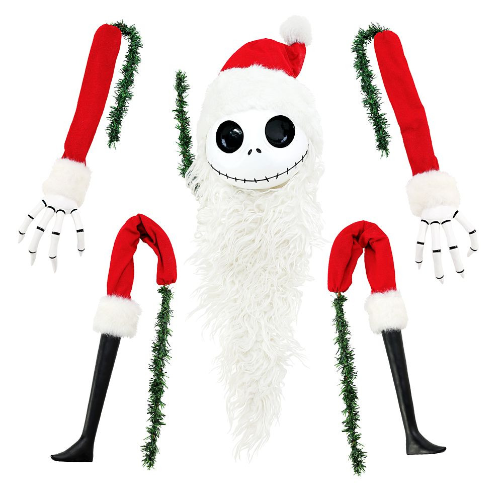 Santa Jack Skellington Christmas Tree Pick Set by Department 56 – The Nightmare Before Christm... | Disney Store