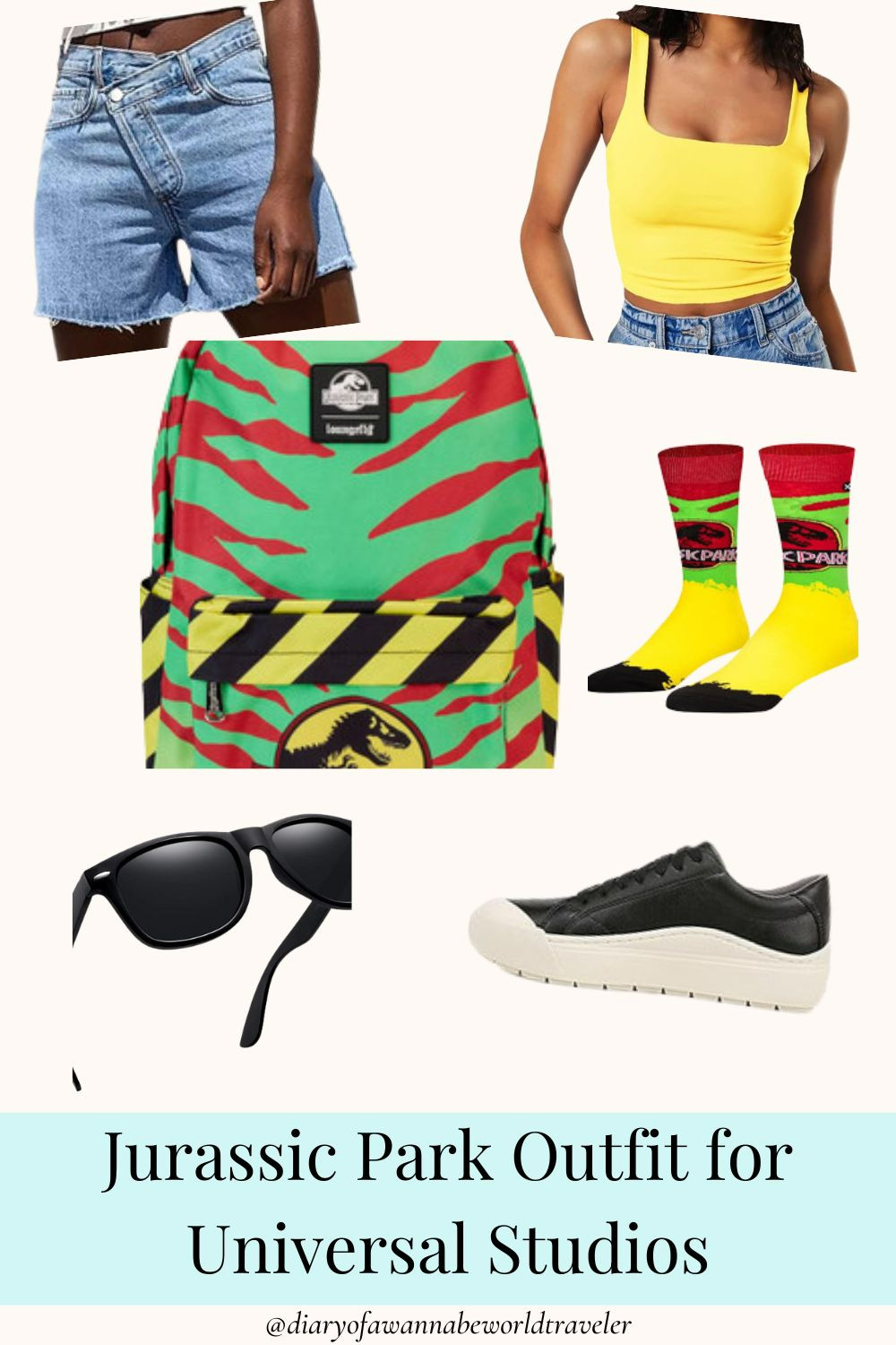 Jurassic Park-themed outfit for Universal Studios Orlando 

 #LTKSeasonal #LTKTravel