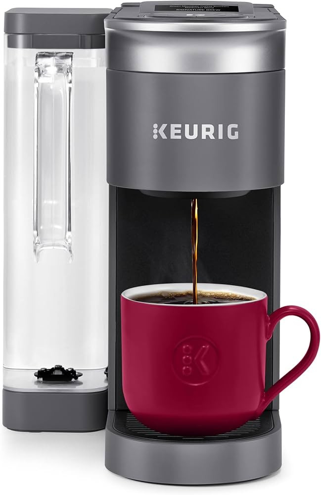 Keurig K-Supreme SMART Coffee Maker, MultiStream Technology, Brews 6-12oz Cup Sizes, Gray | Amazon (US)