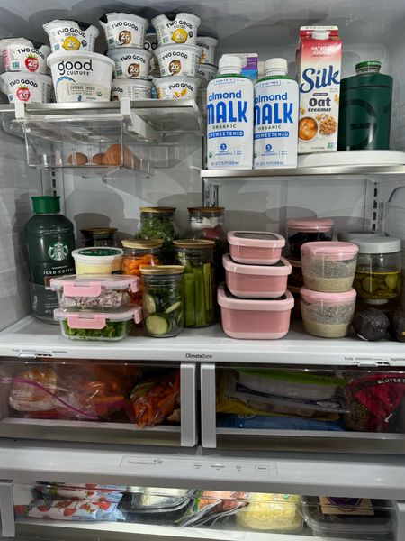 Prepped and ready for the weekend ✨ #fridgeorganization #mealprep #fitmom

#LTKhome #LTKfamily #LTKActive