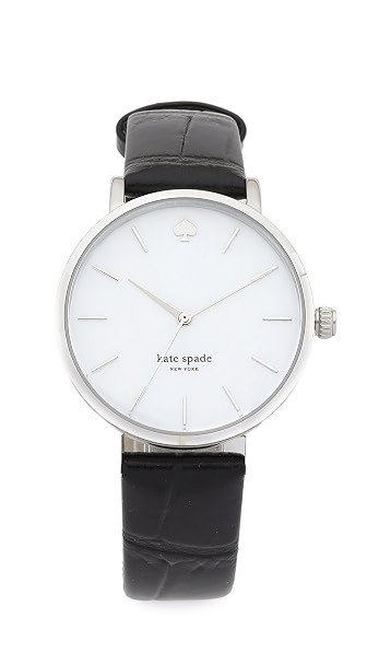 Embossed Alligator Metro Watch | Shopbop