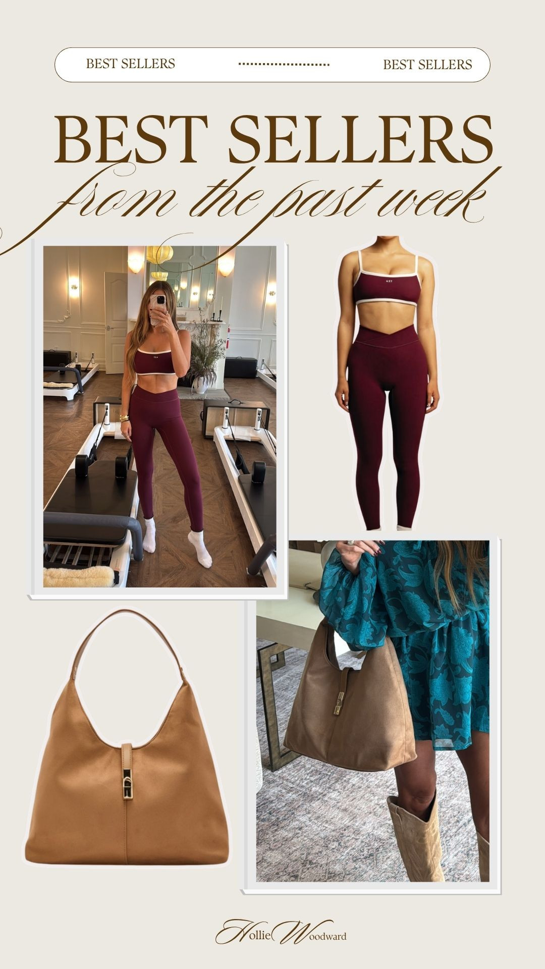 wearing a small in the set ❤️

also how perfect is this bag for fall?! 

 