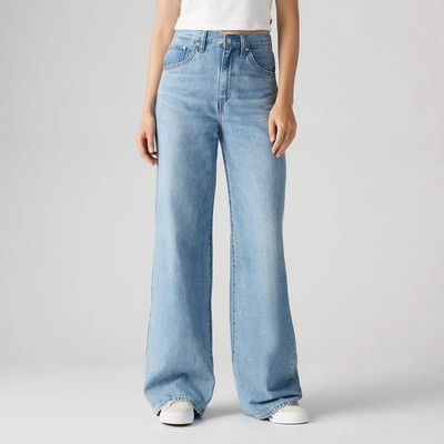 Levi's Women's High-Rise Cinch Baggy Jeans | eBay US