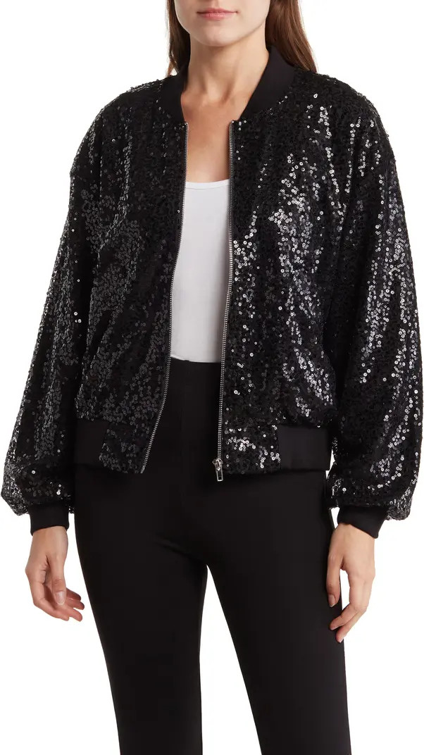 Sequin Bomber Jacket | Nordstrom Rack