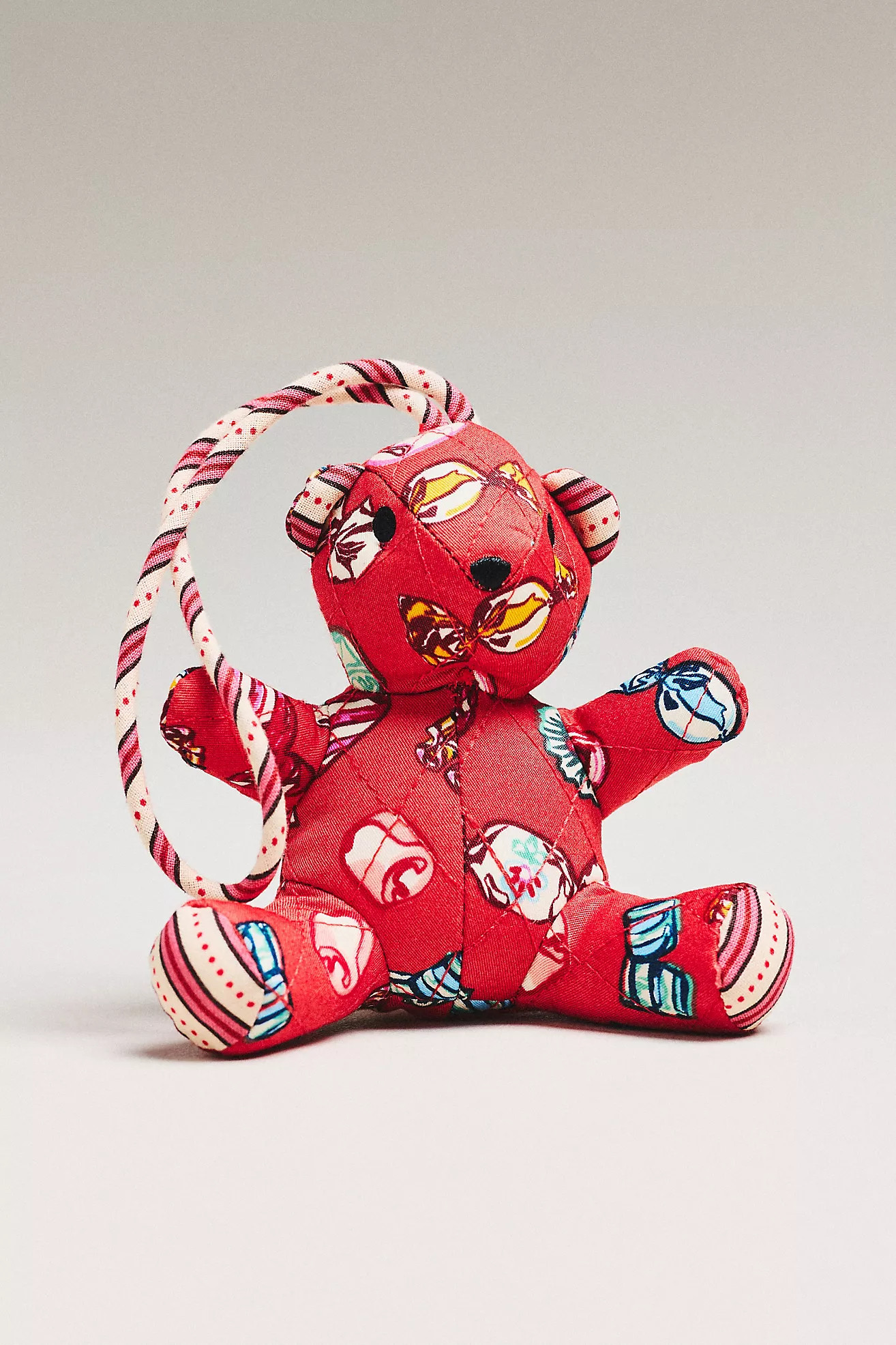 Vera Bradley Bitty Bear-Shaped Plush Bag Charm | Anthropologie (US)