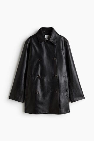 H & M - Lederjacke - Schwarz - Damen | H&M (DE, AT, CH, NL, FI)