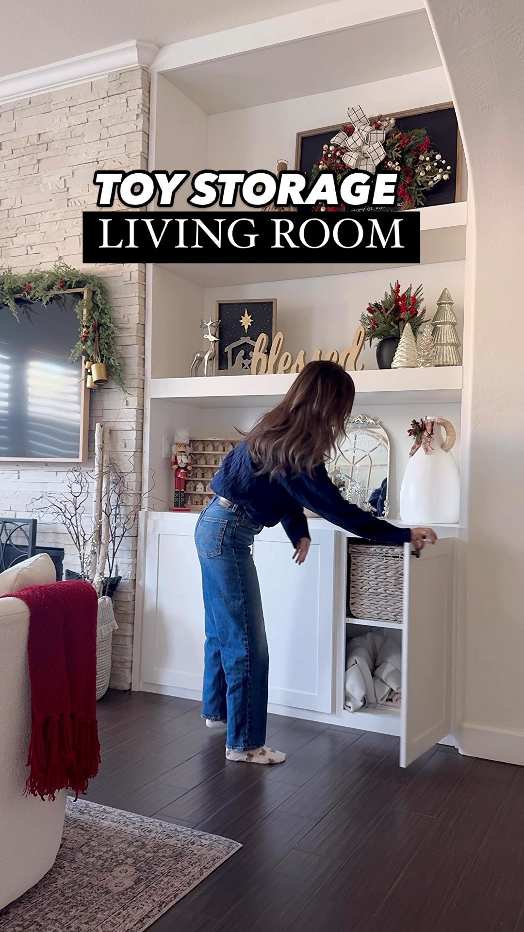 If you have kids that have toys that you need to hide away these collapsible nd functional for cabinet spaces. Toy organizing has been when of my favorites lately since my kids are sort of phasing out of things but obviously still have plenty of toys to spark creativity through the day. 

These bins come in a few different sizes depending on what you need for your space. I love having them tucked away in these built in cabinets. 

Toy organizing. Home organizing. Toy storage. Storage bins. Home storage. 



#LTKHome