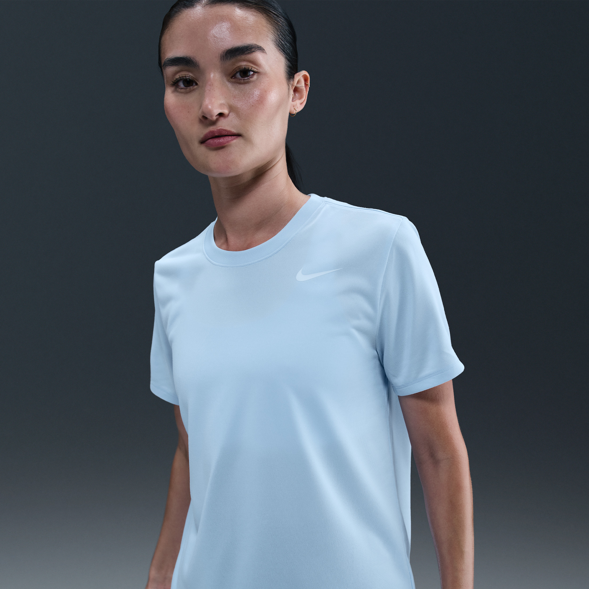 Nike Women's Dri-FIT T-Shirt in Blue | DX0687-441 | Nike (US)