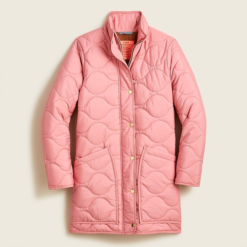 Quilted cocoon puffer with PrimaLoft® | J.Crew US