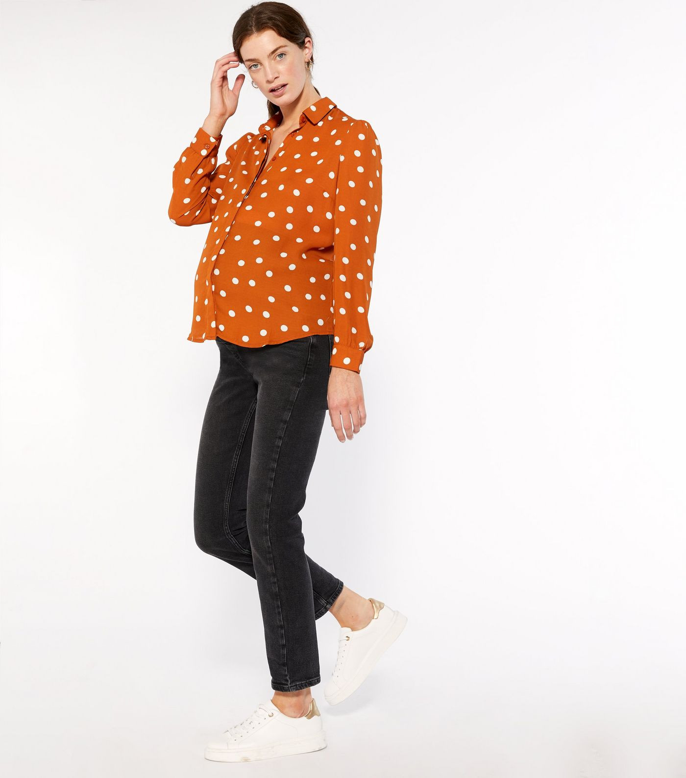 Maternity Black Over Bump Tori Mom Jeans
						
						Add to Saved Items
						Remove from Saved ... | New Look (UK)