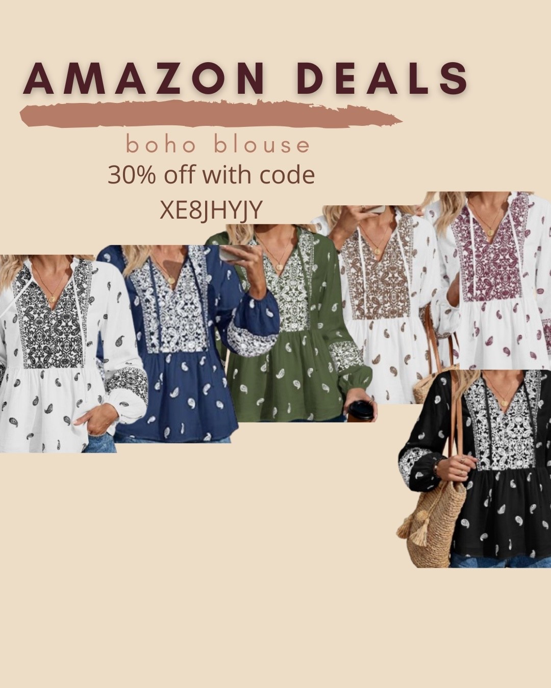 $12 ends 6/14

Amazon fashion
Amazon deals
Boho blouse

#LTKSaleAlert