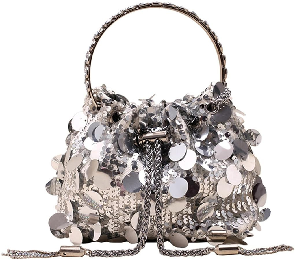 RomanticDesign Women Clutch Purse Evening Handbag Crossbody Bag | Amazon (US)