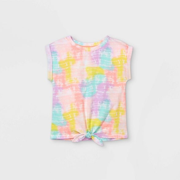 Toddler Girls' Tie-Front T-Shirt - Cat & Jack™ | Target